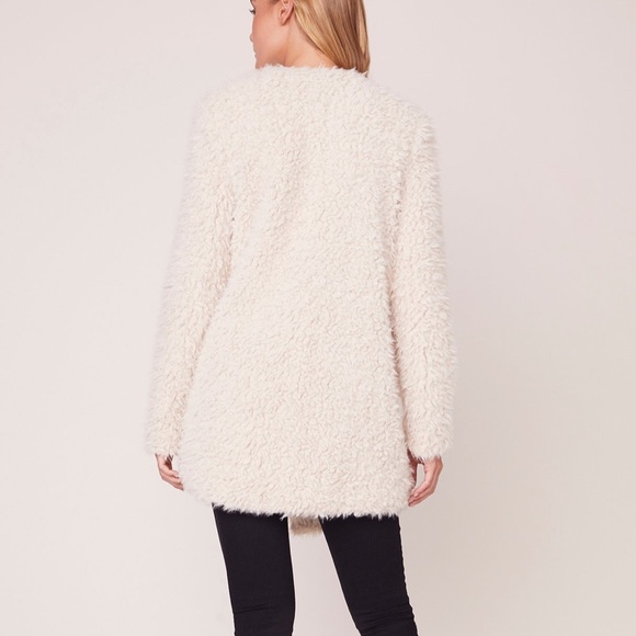 BB DAKOTA SOFT SERVE DRAPE FRONT COAT - Picture 2 of 4